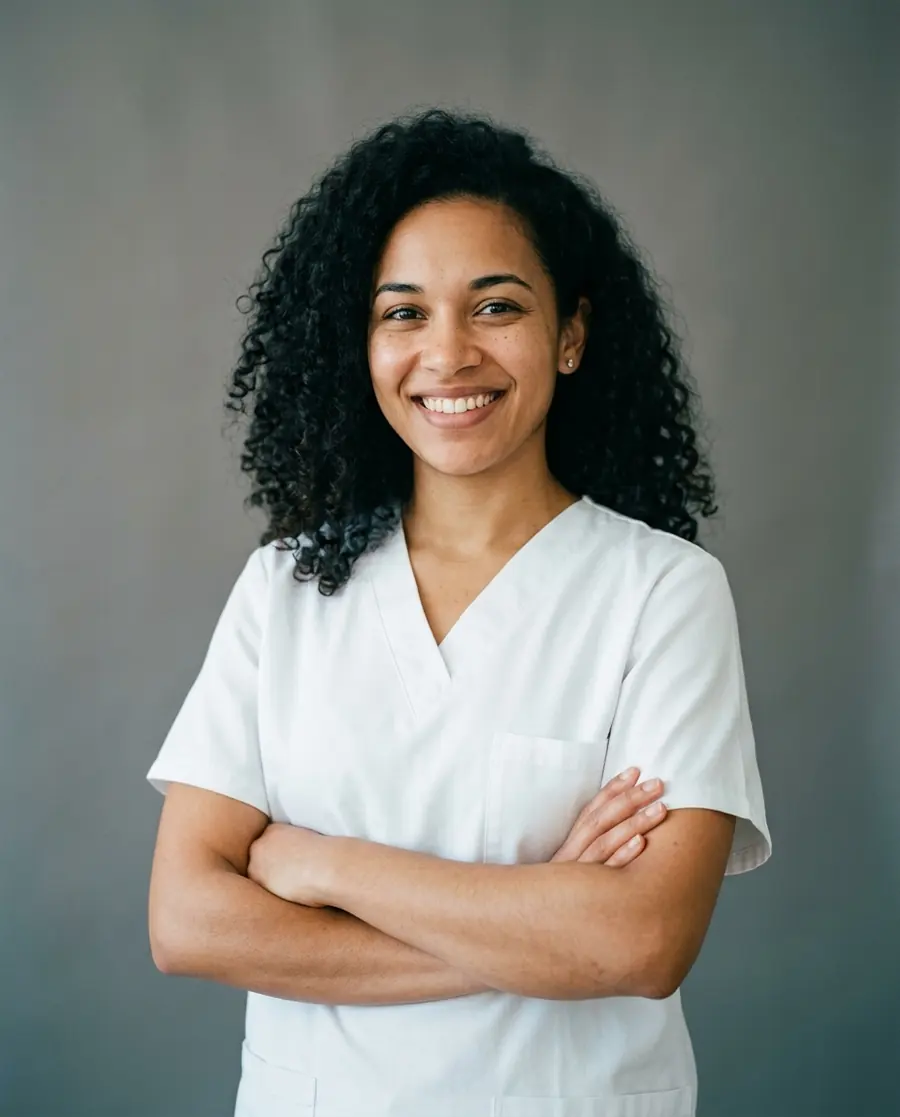 Portrait of Naomi Brooks, Residence Nurse
