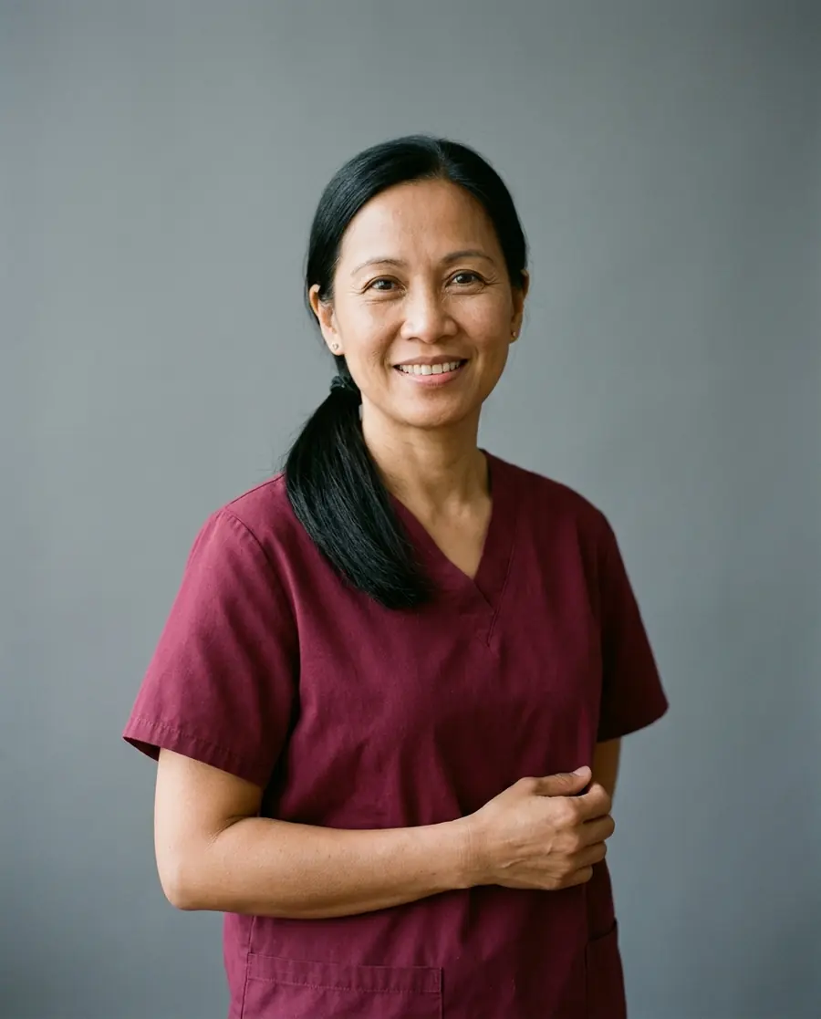 Portrait of Lien Tran, Comfort Care Caregiver