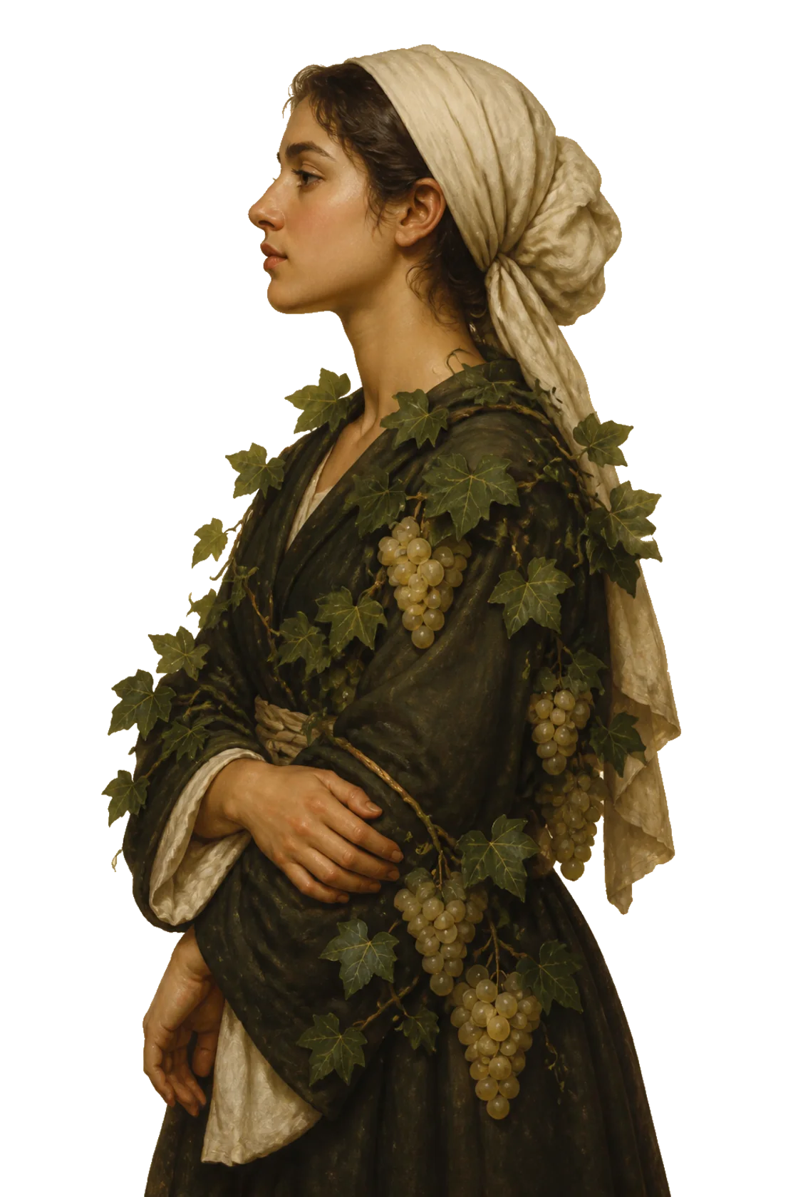 Painted figure wrapped in ivy, the Marloway hero image