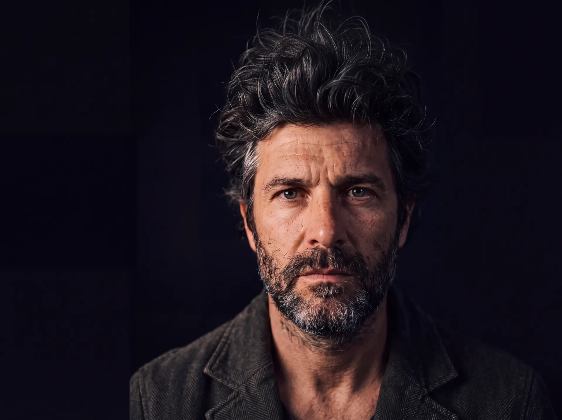 Gideon Hale, senior partner, photographed in low light