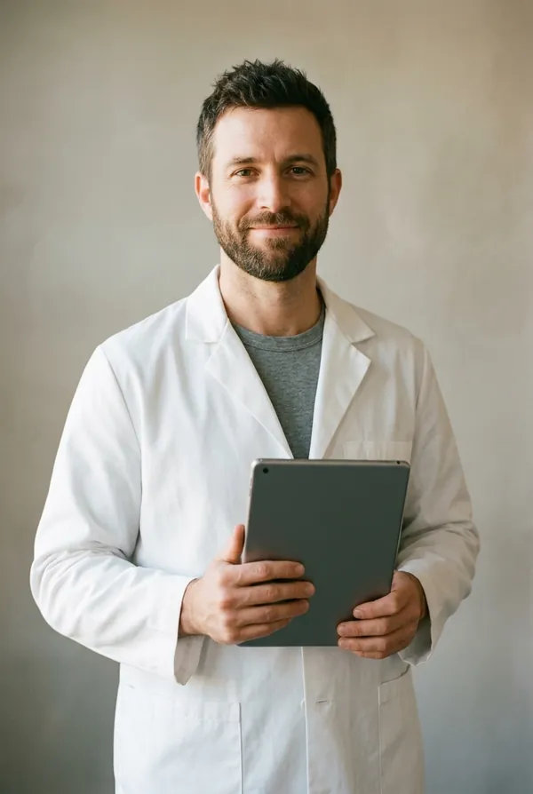 Portrait of Dr. Callum Reyes, Staff Veterinarian