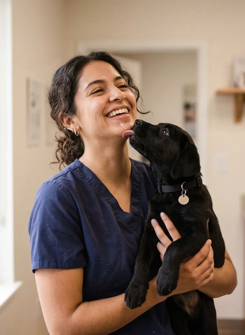Portrait of Lucia Ferreira, Client Care Coordinator at Wrenfold Veterinary Group