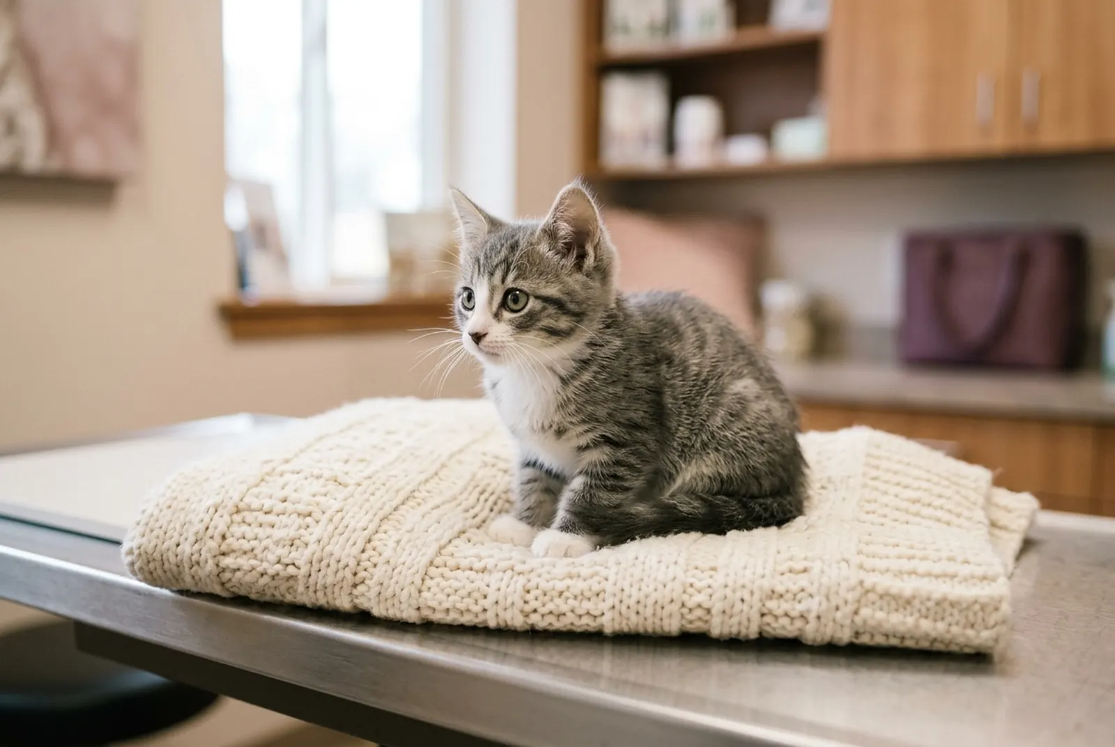 Kittens at Wrenfold Veterinary Group, the kind of patient the Kitten Plan is built for