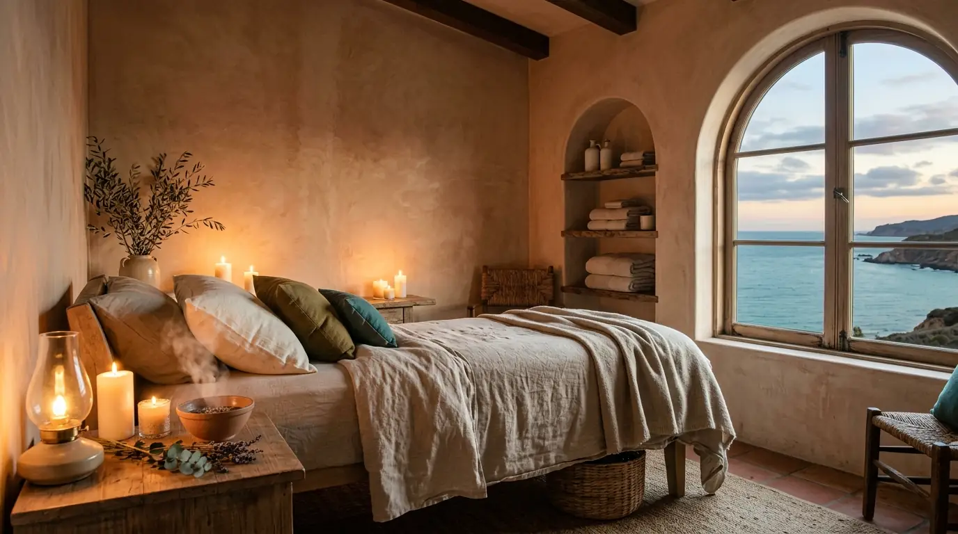 The candlelit suite