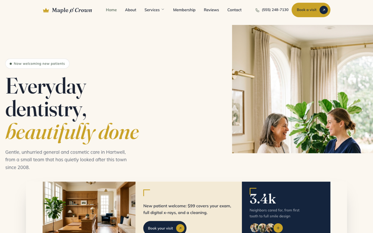 Maple & Crown Dental