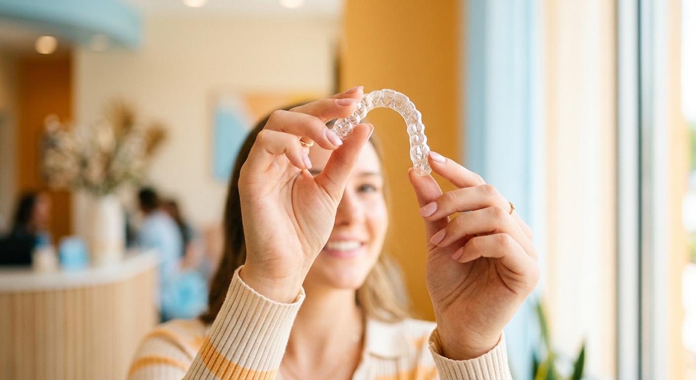 Priya's aligner glow-up