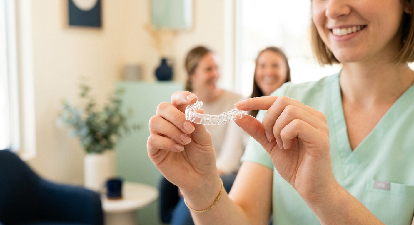 Clear aligners at Brightwave Dental