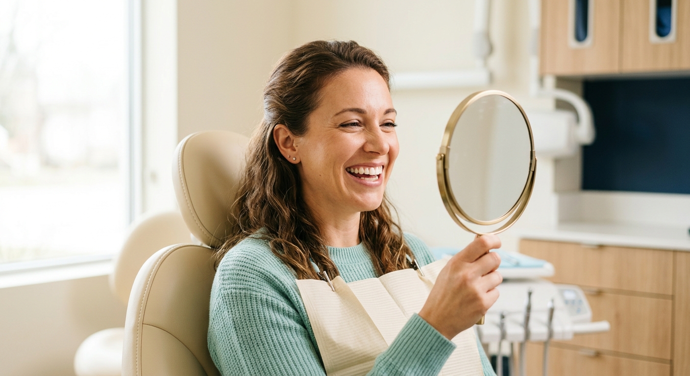 A brighter, natural smile