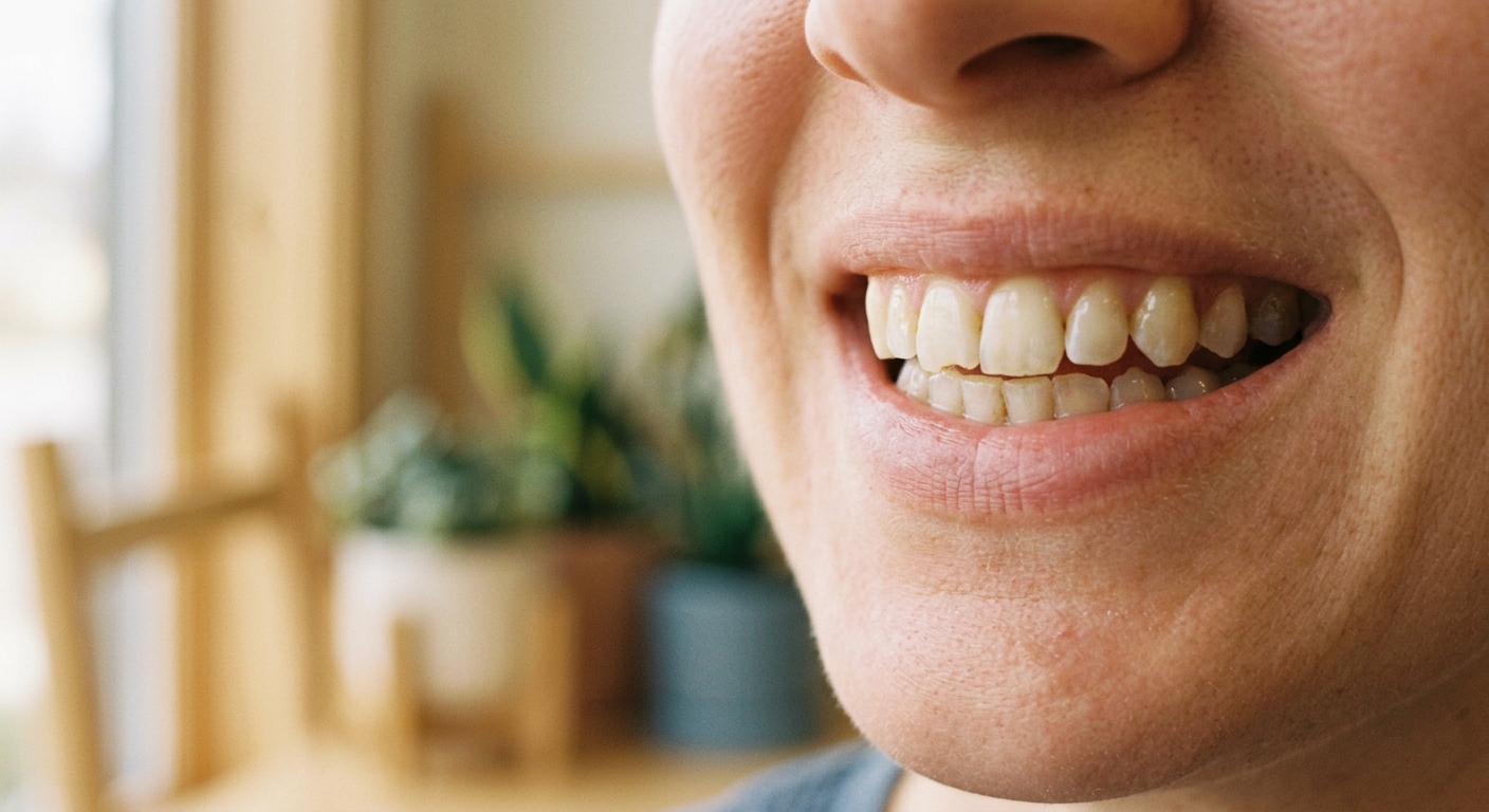 Smile before treatment