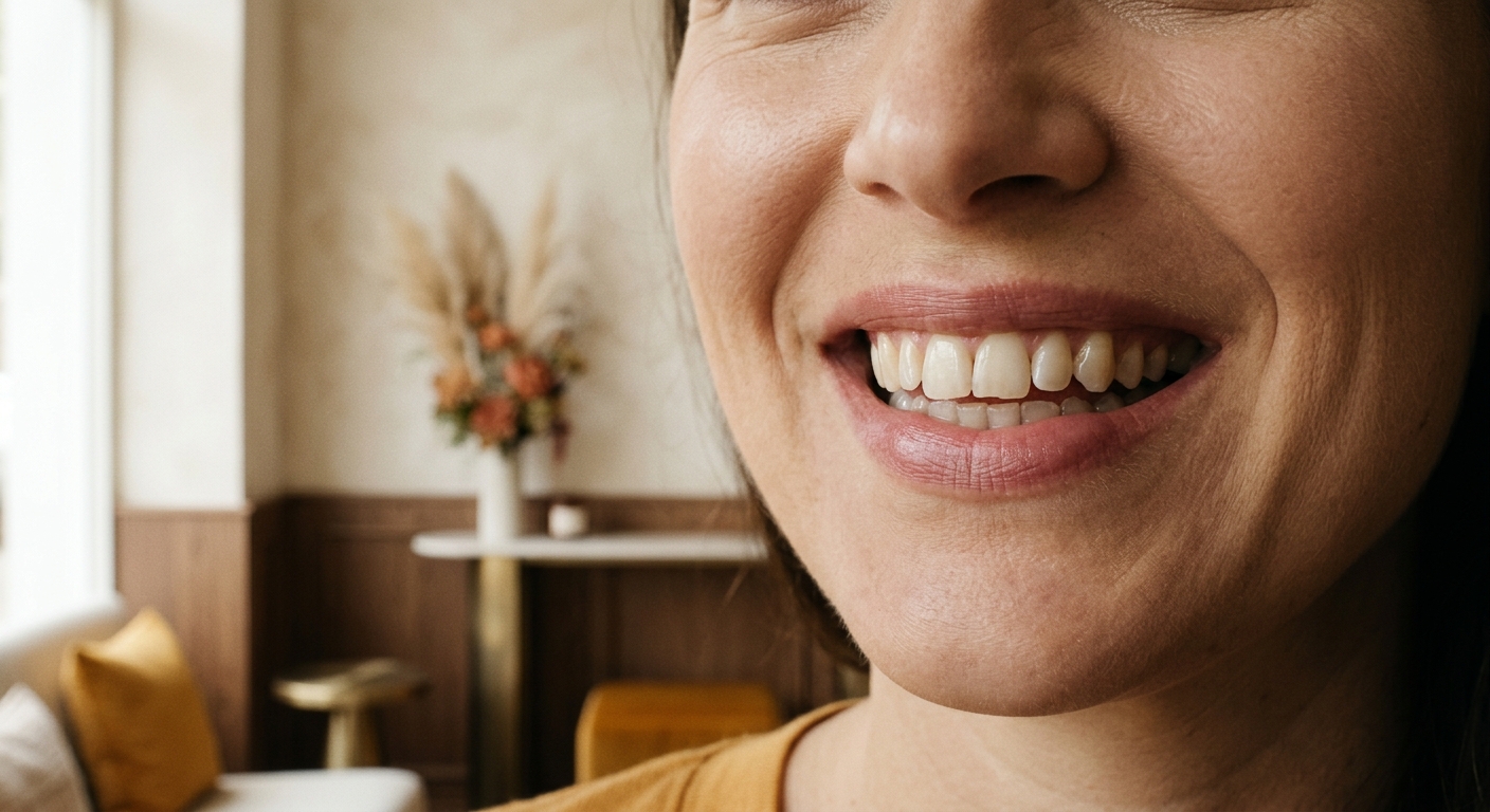 Before porcelain veneers