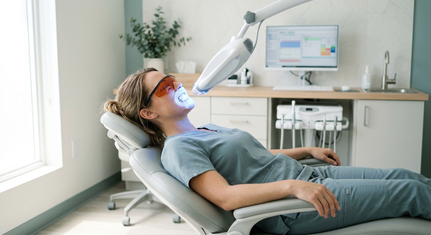 Teeth whitening at Mistral Dental