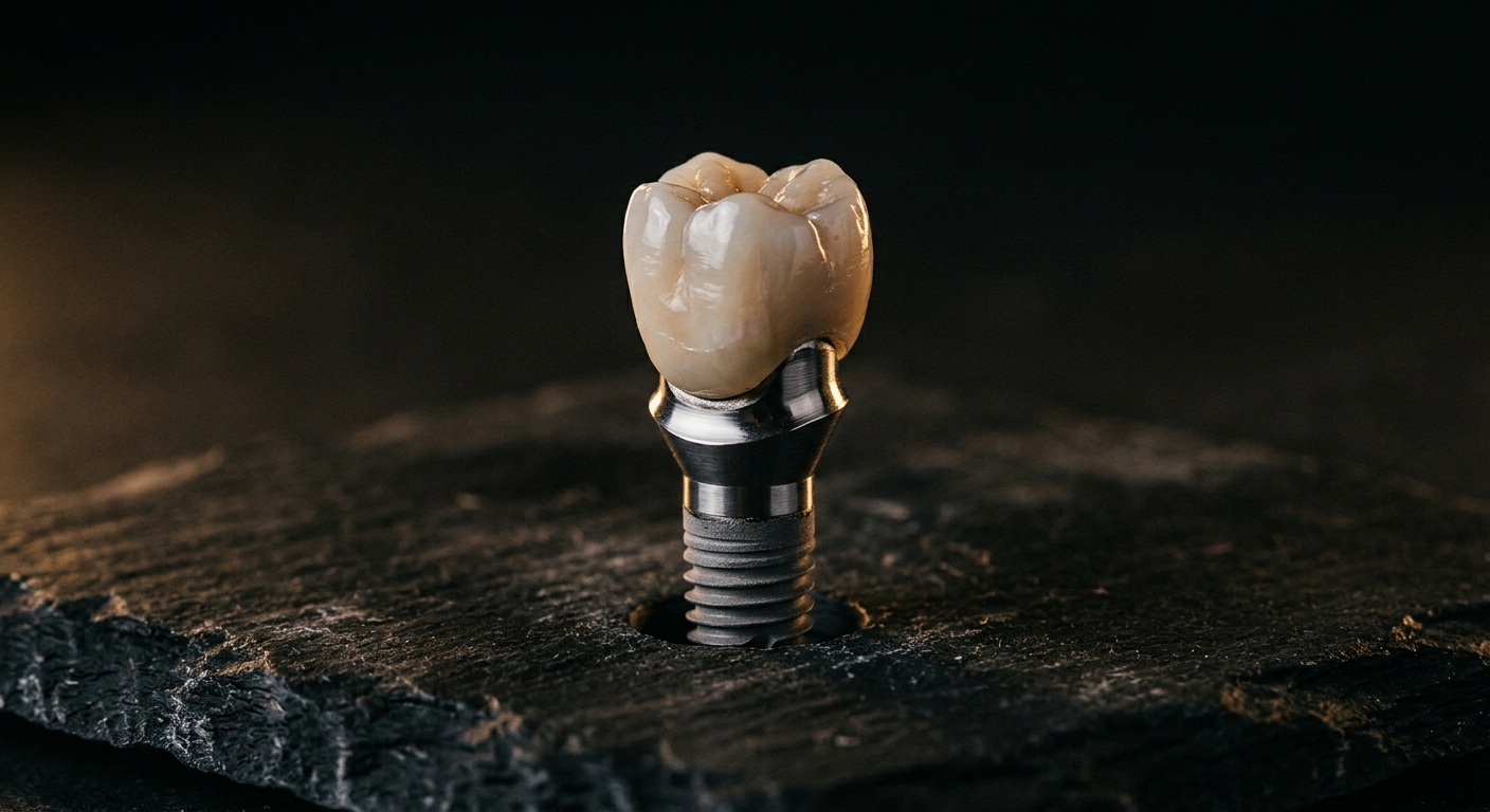 A Single Front Tooth, Rebuilt