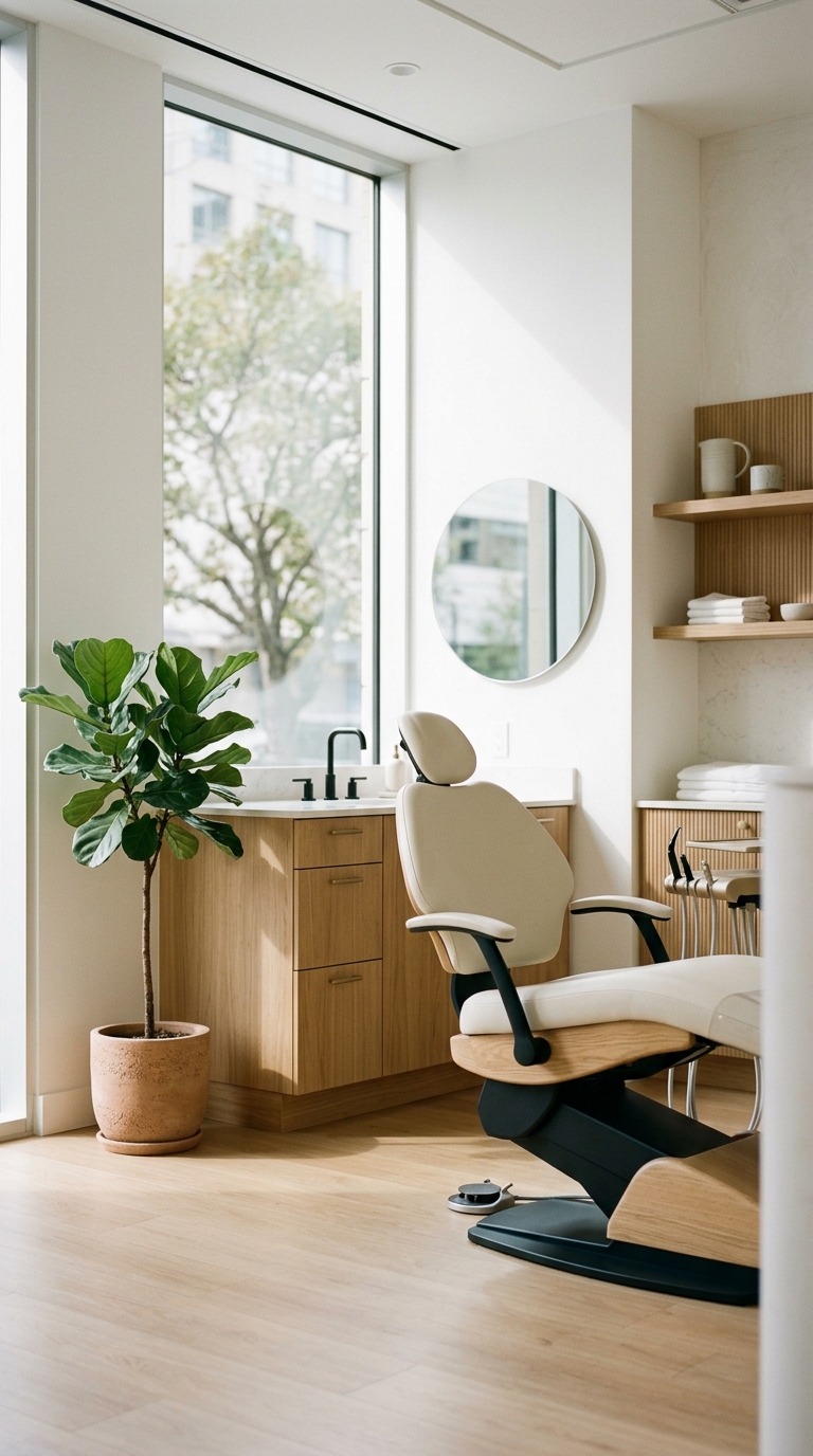 The calm treatment studio at Sidereal Dental