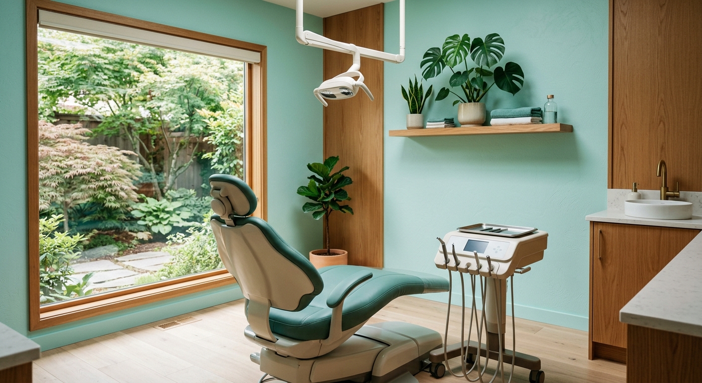A calm Willowmere treatment room