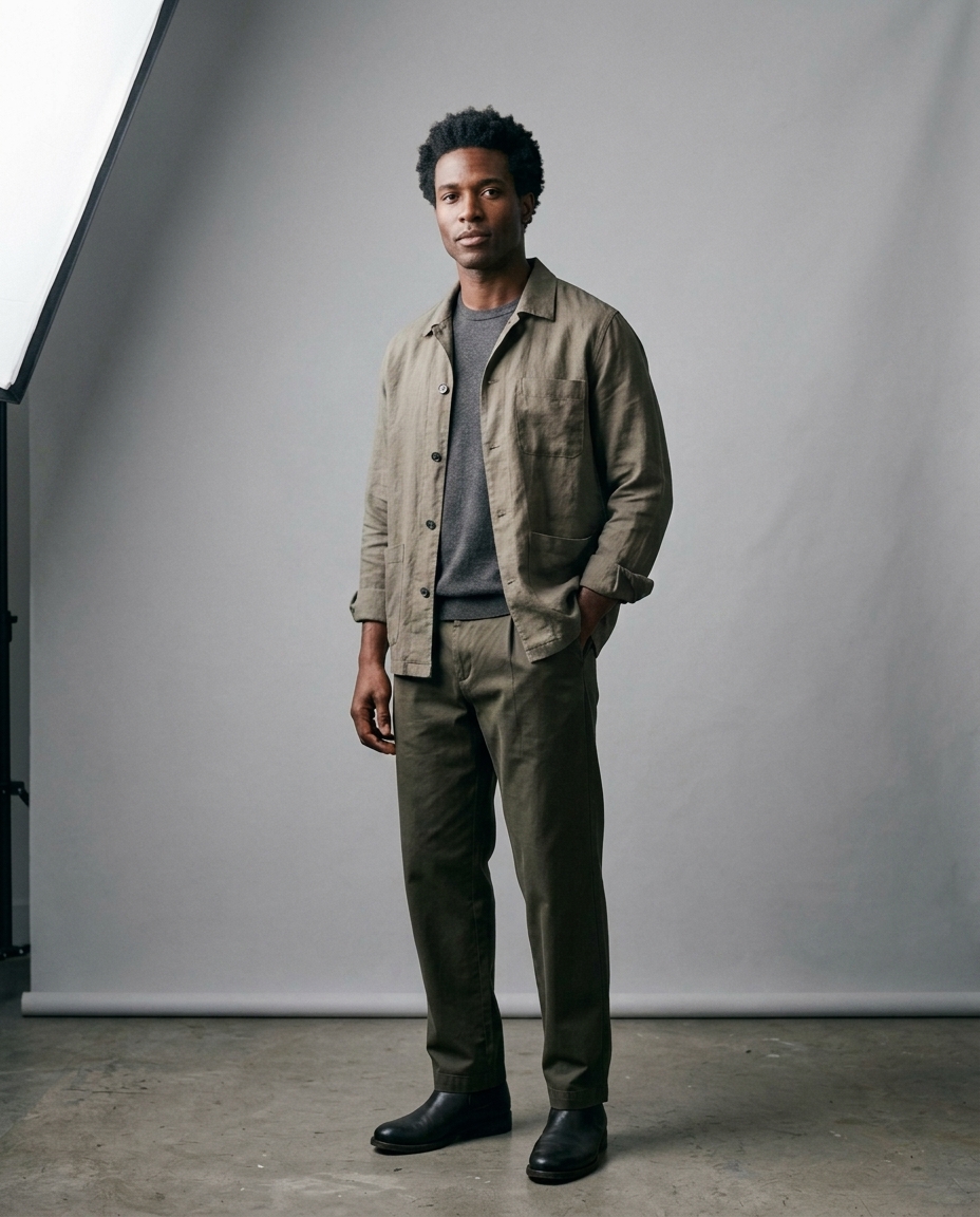 A maker in the Rye overshirt
