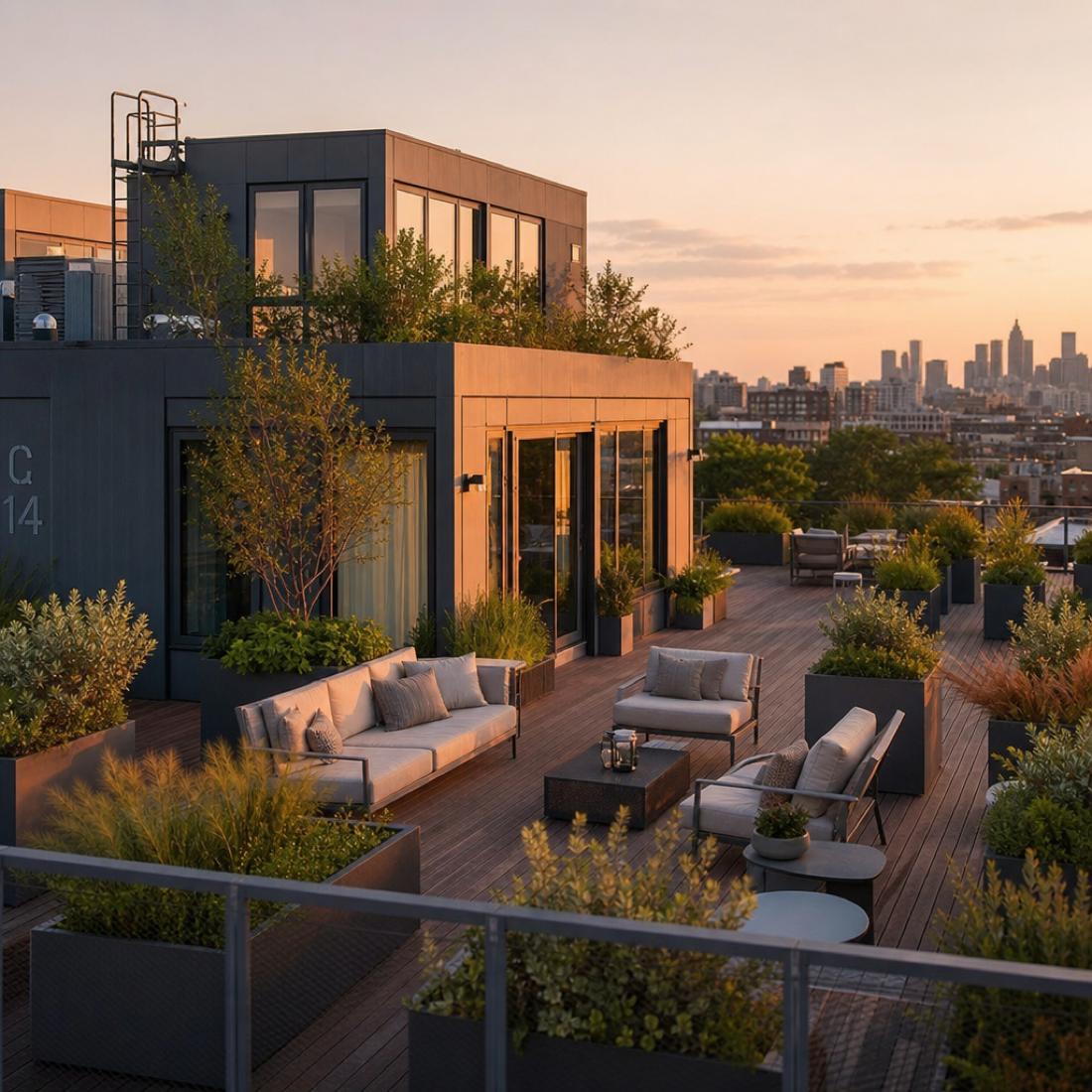 A rooftop that gives back