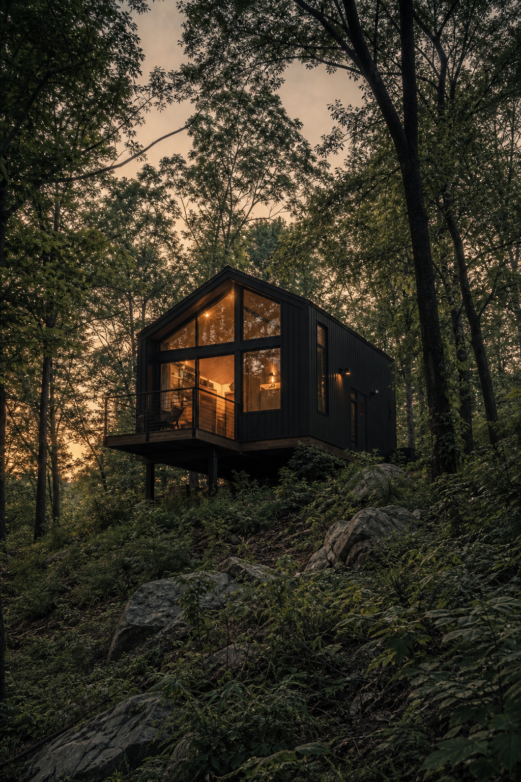 A Cabin That Keeps Its Quiet