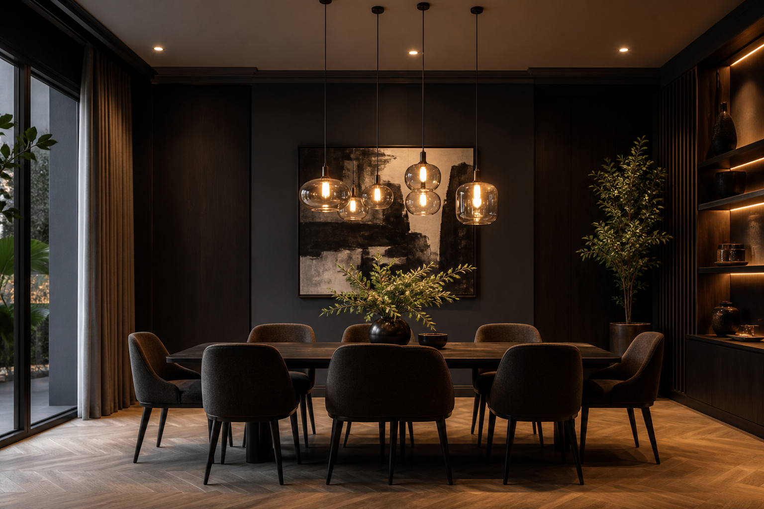 A completed Renholt interior