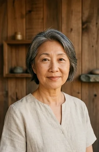 Mei Lanford, skin therapist at Olvenne