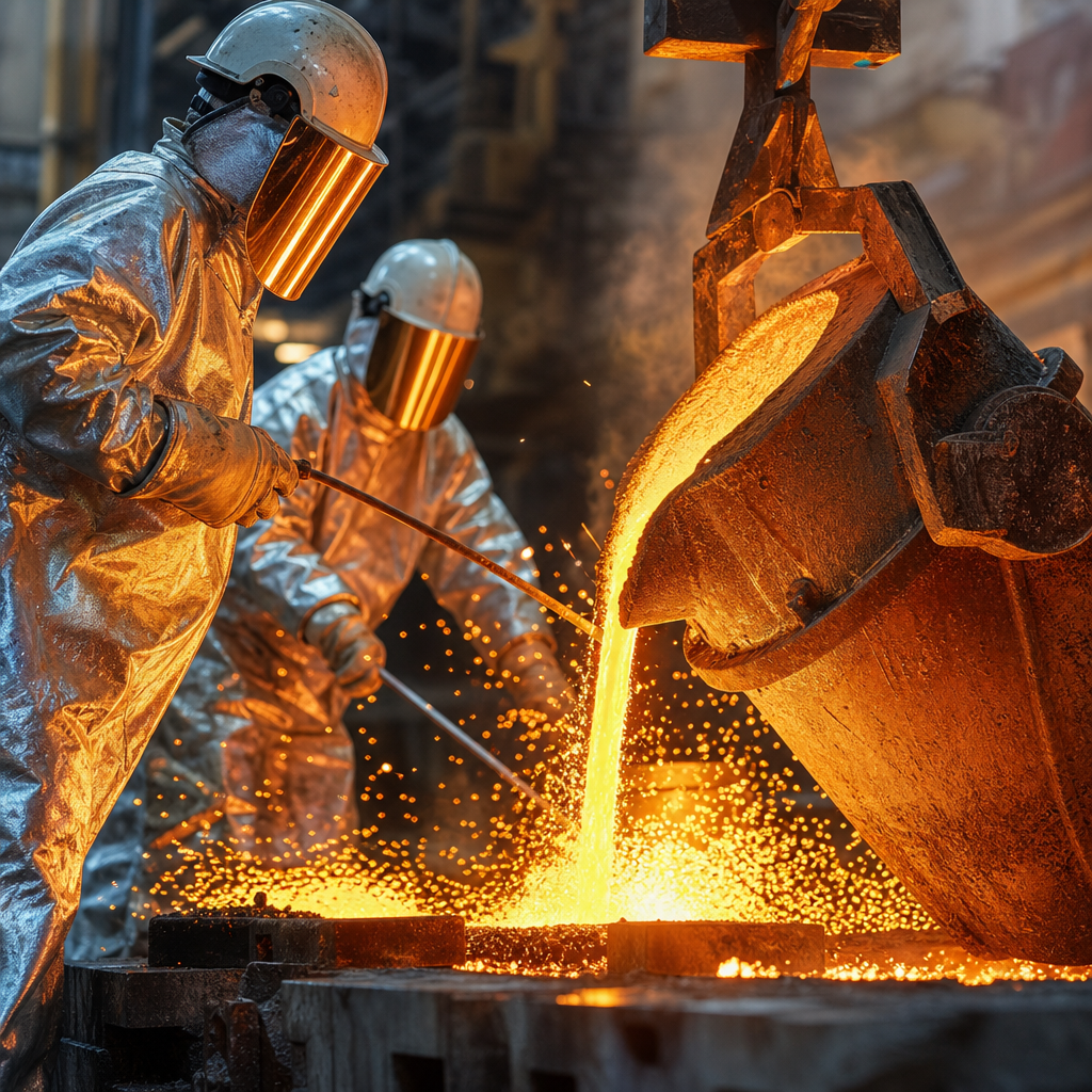 Reading the pour: what molten metal tells a foundry crew