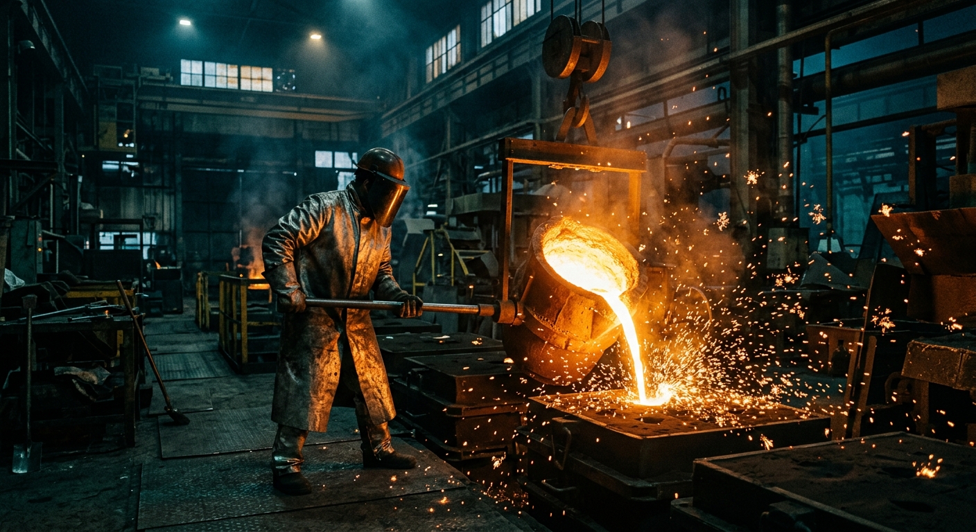 Molten Casting Foundry Upgrade