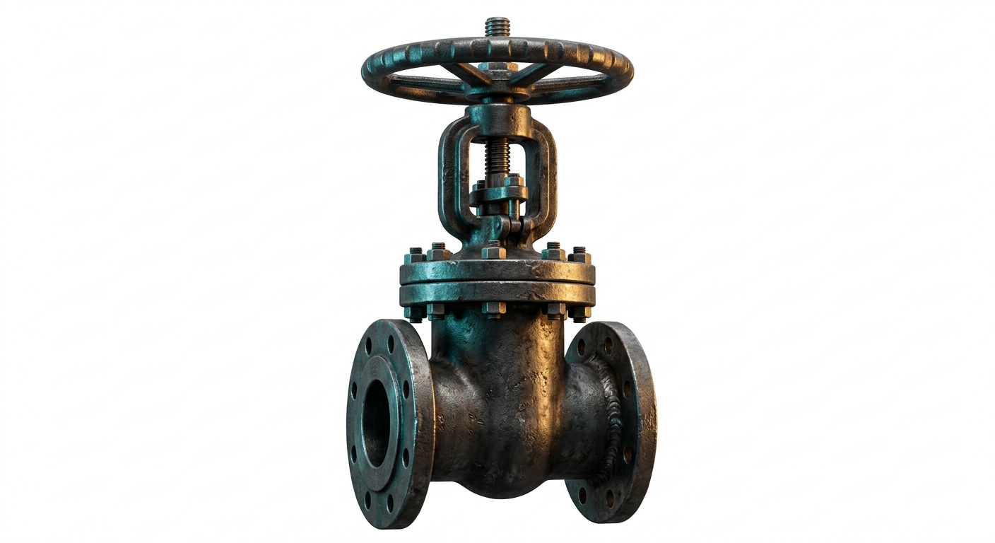 Heavy-Duty Steel Gate Valve