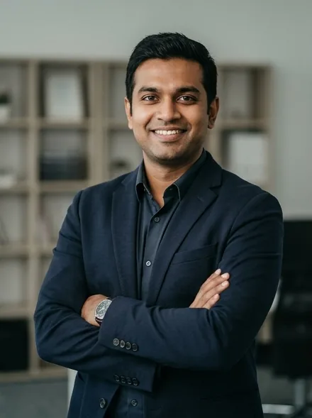 Portrait of Arjun Mehta