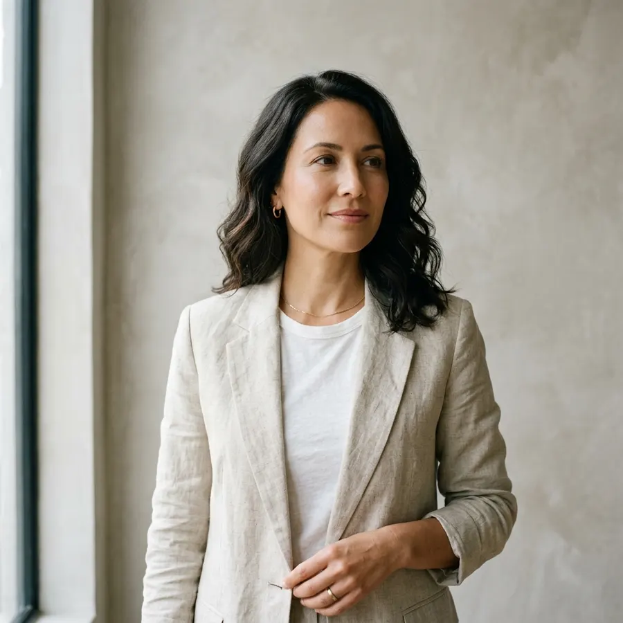 Portrait of Claire Ashworth, founding broker