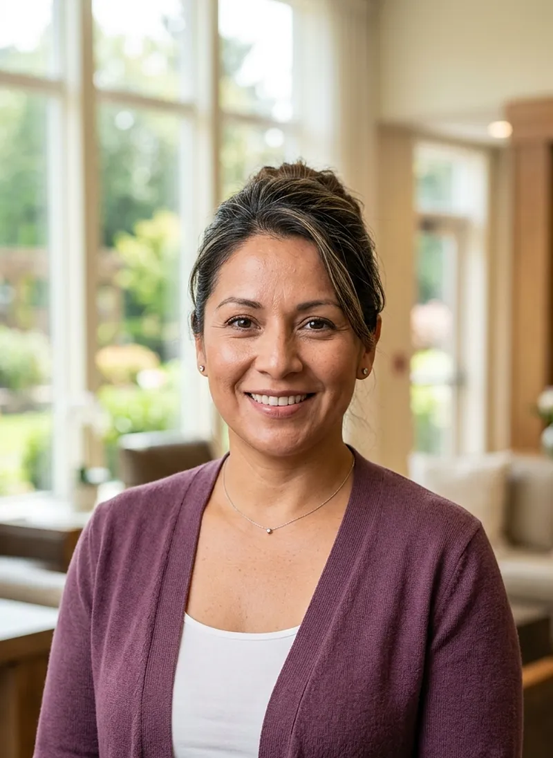 Portrait of Marisol Vega, Memory Support Coordinator at Willowmere Senior Living