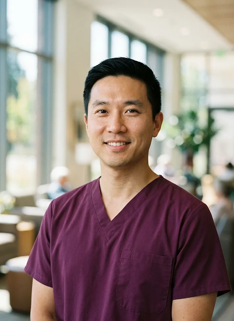 Portrait of Daniel Cho, Resident Care Manager at Willowmere Senior Living