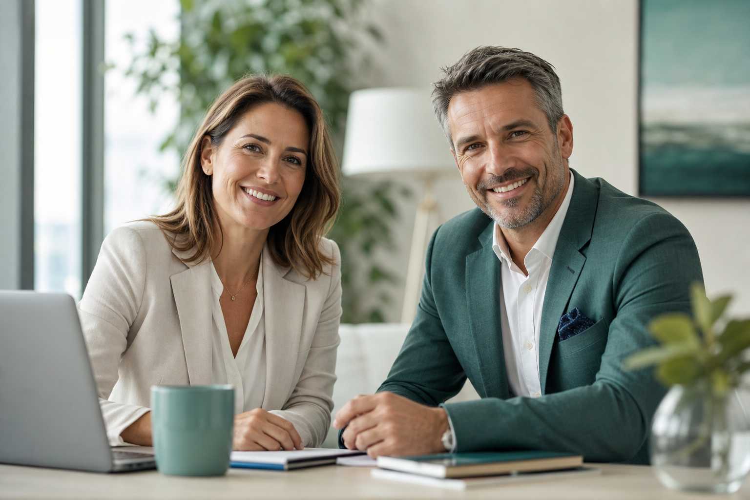 Advisors in the office