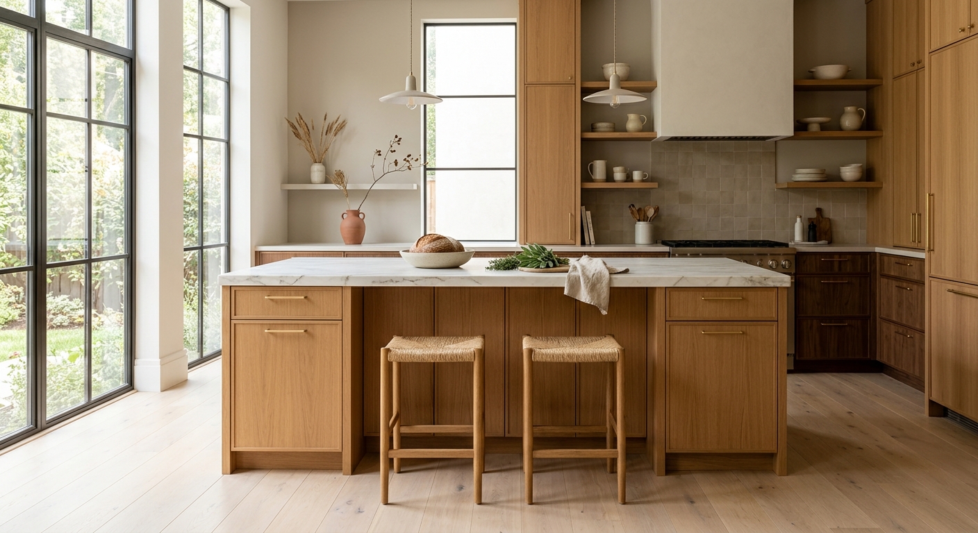A finished interior with new windows