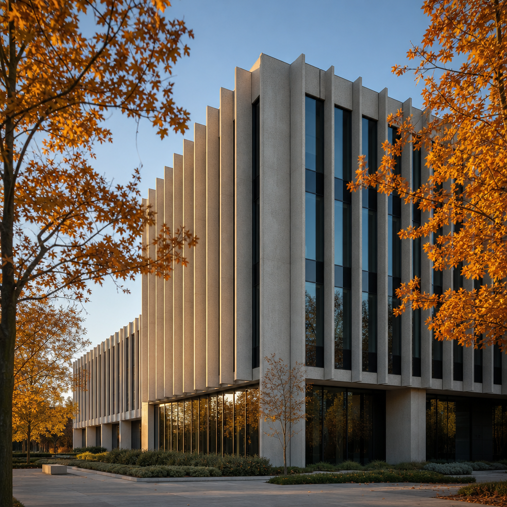 Modern office building