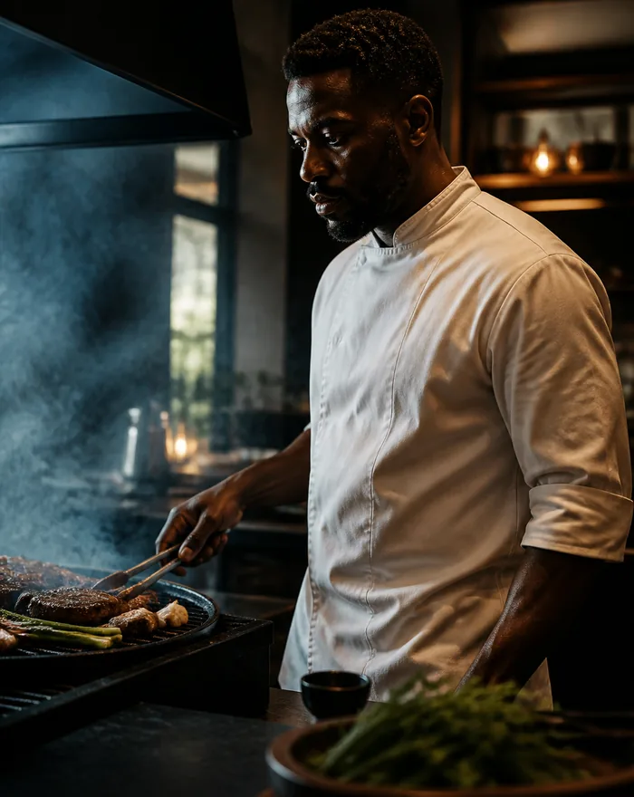 Amara Osei, Fire and grill