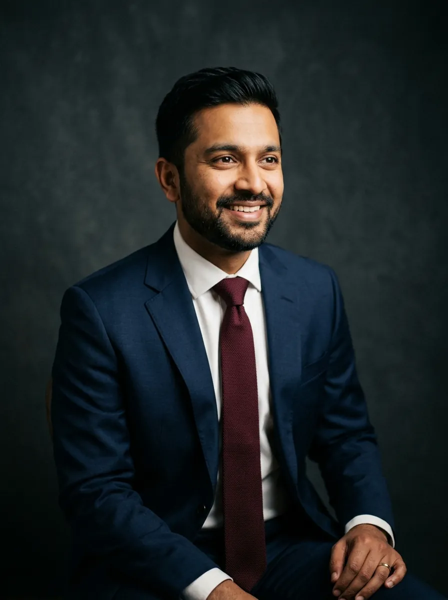 Portrait of Arjun Mehta