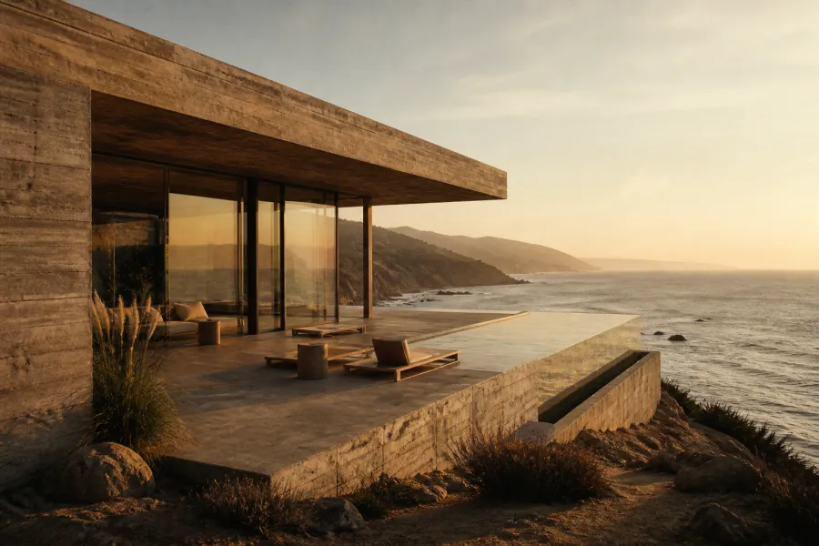 Cliff road retreat