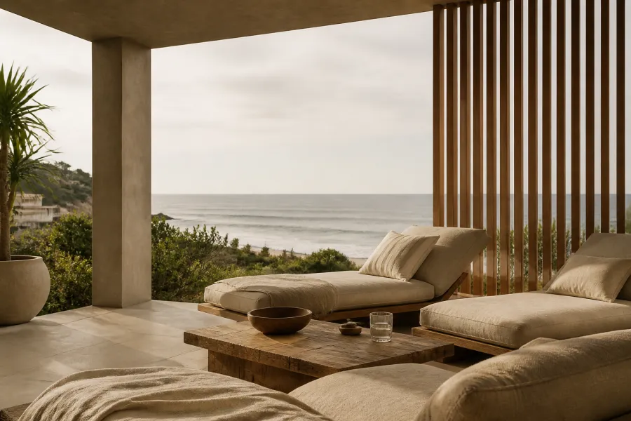 Harbour loft with terrace